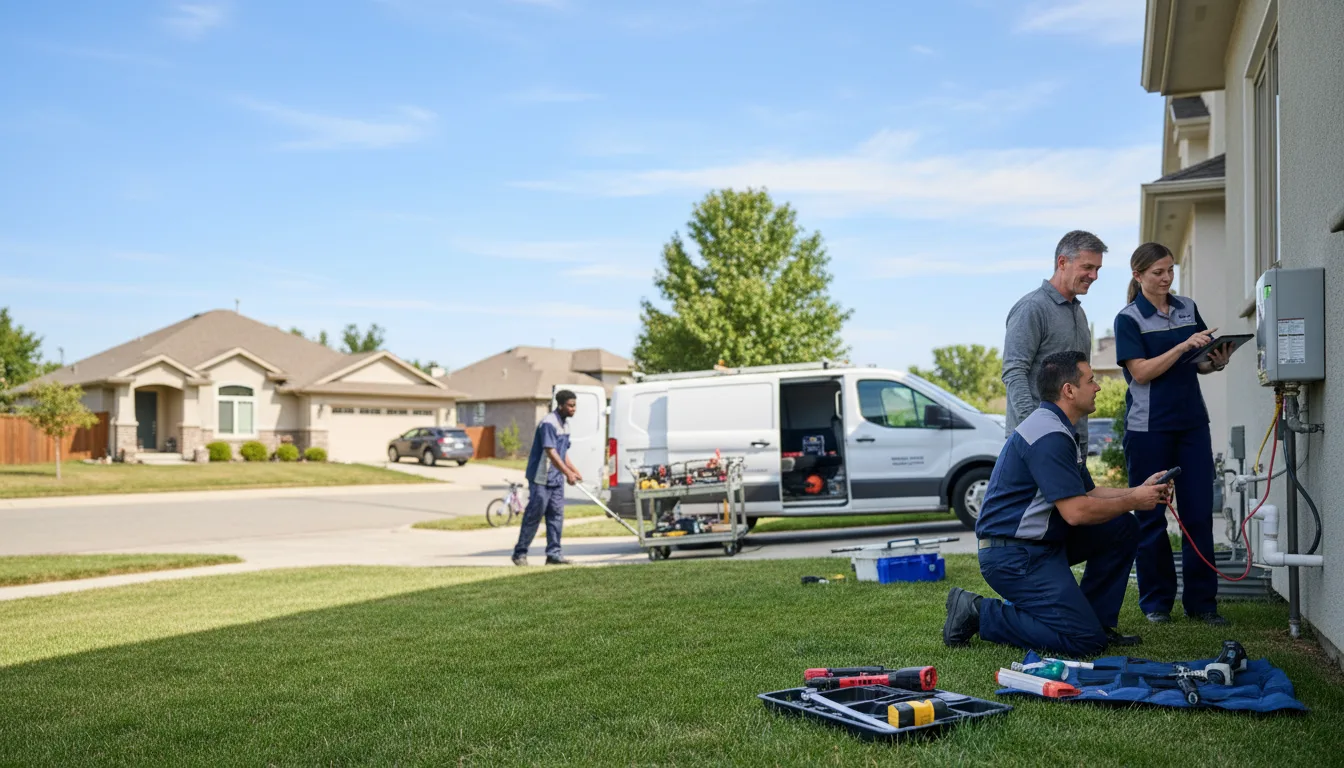 Tankless water heater service in Stevensville, PA